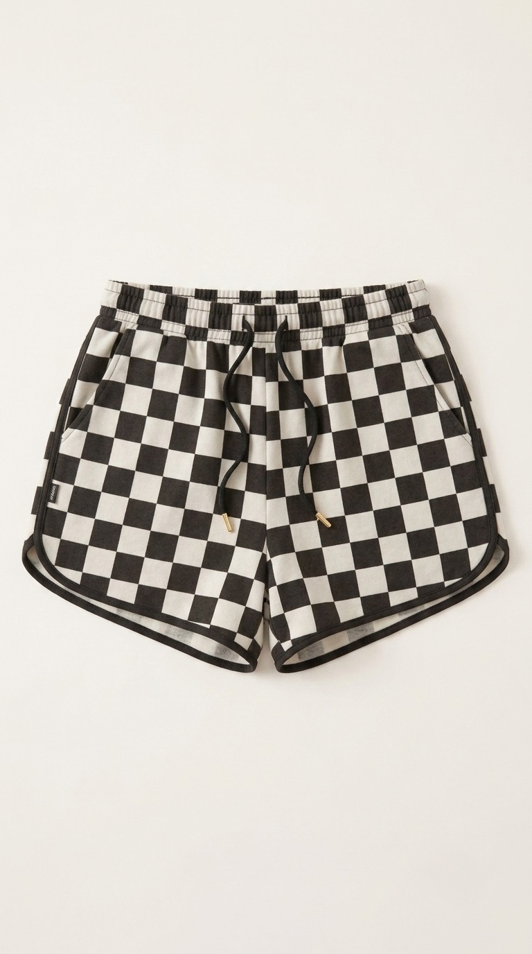 Damier Checkered Shorts