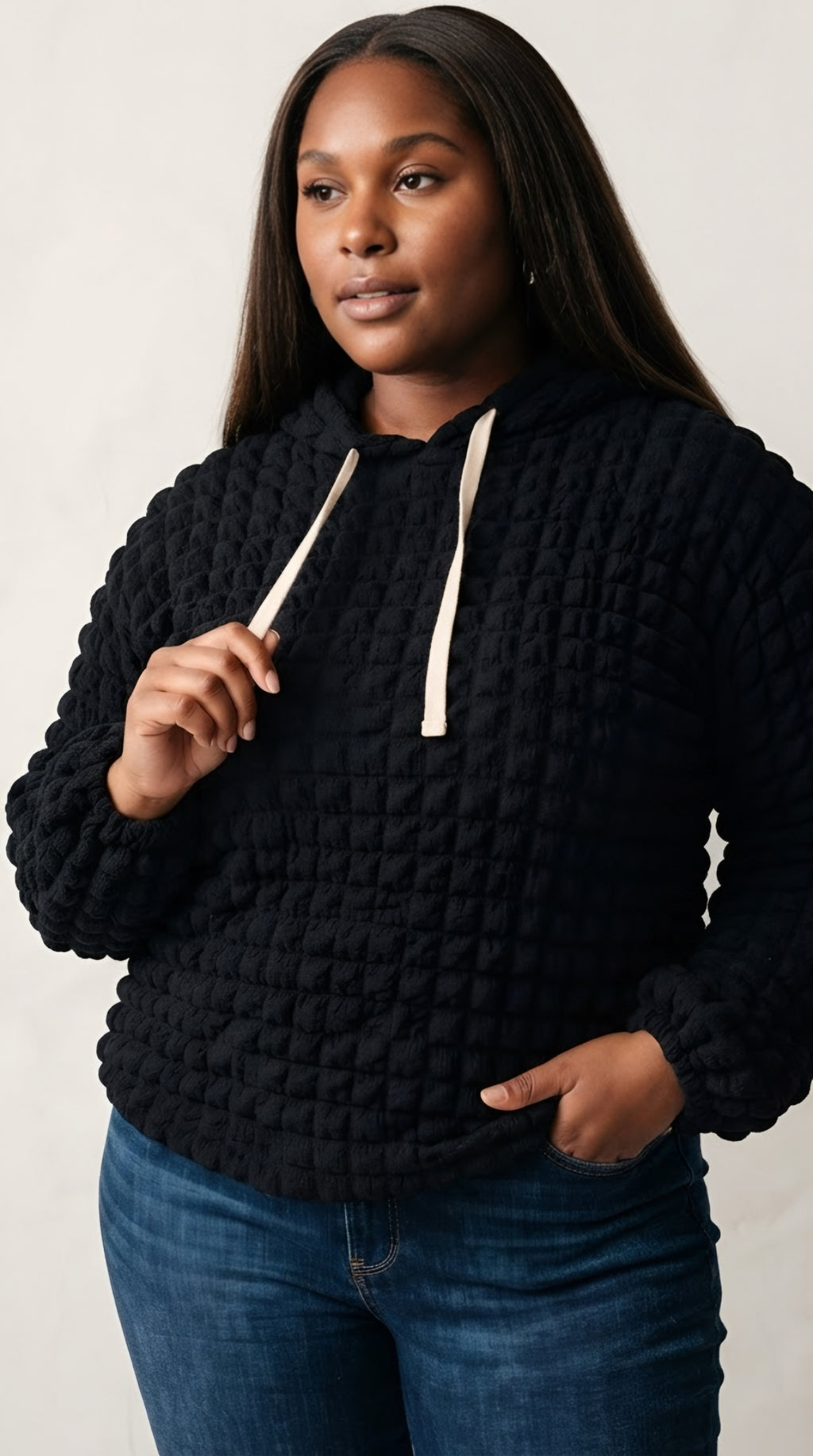 Bulle Bubble Knit Hoodie