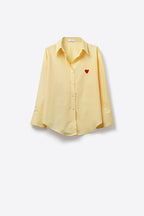Cœur Embroidered Button Shirt