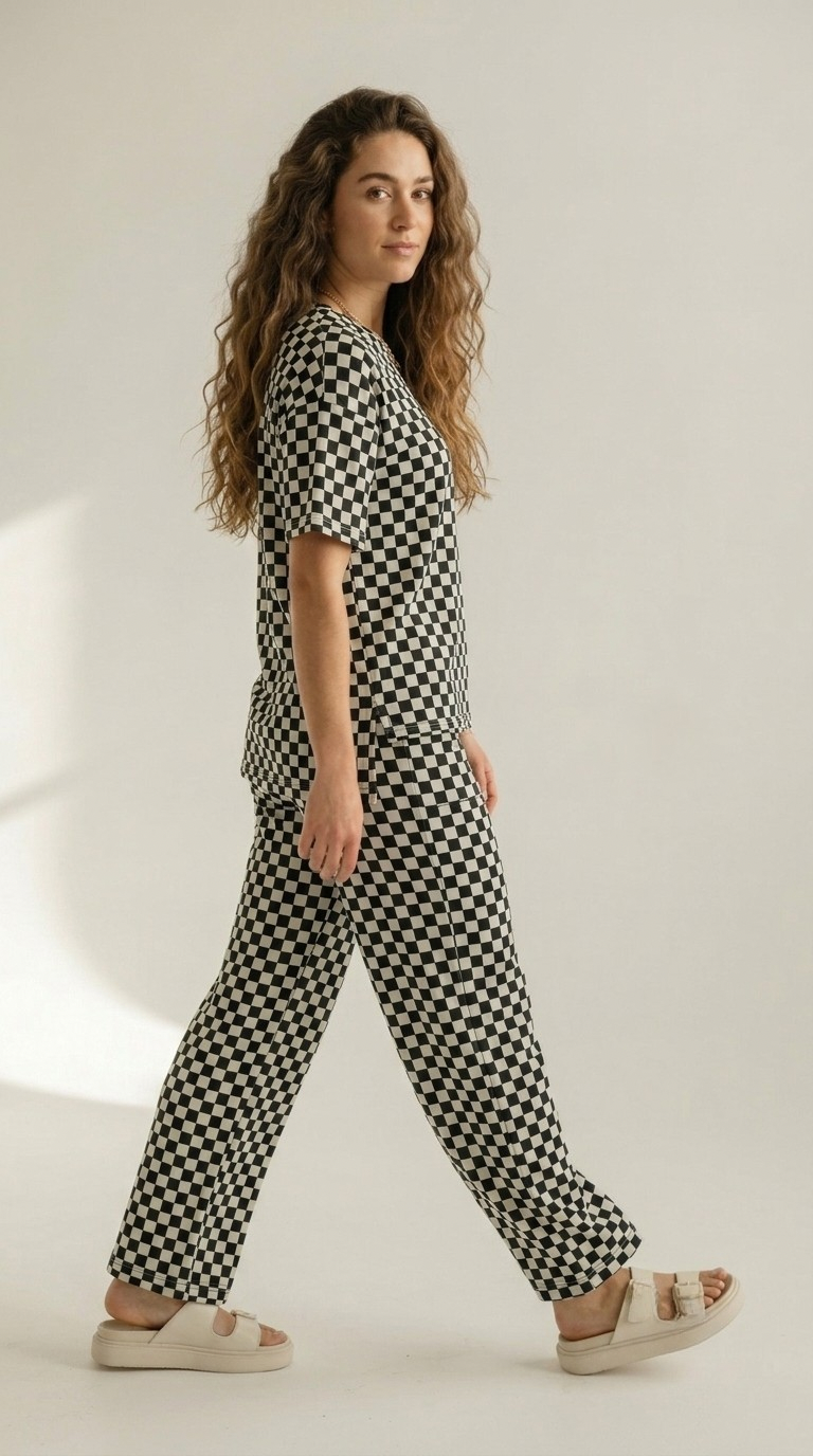 Damier Lounge Set