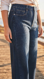 Fléchette Wide Leg Dart Jeans