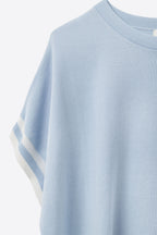 Bande Stripe Sleeve Sweater