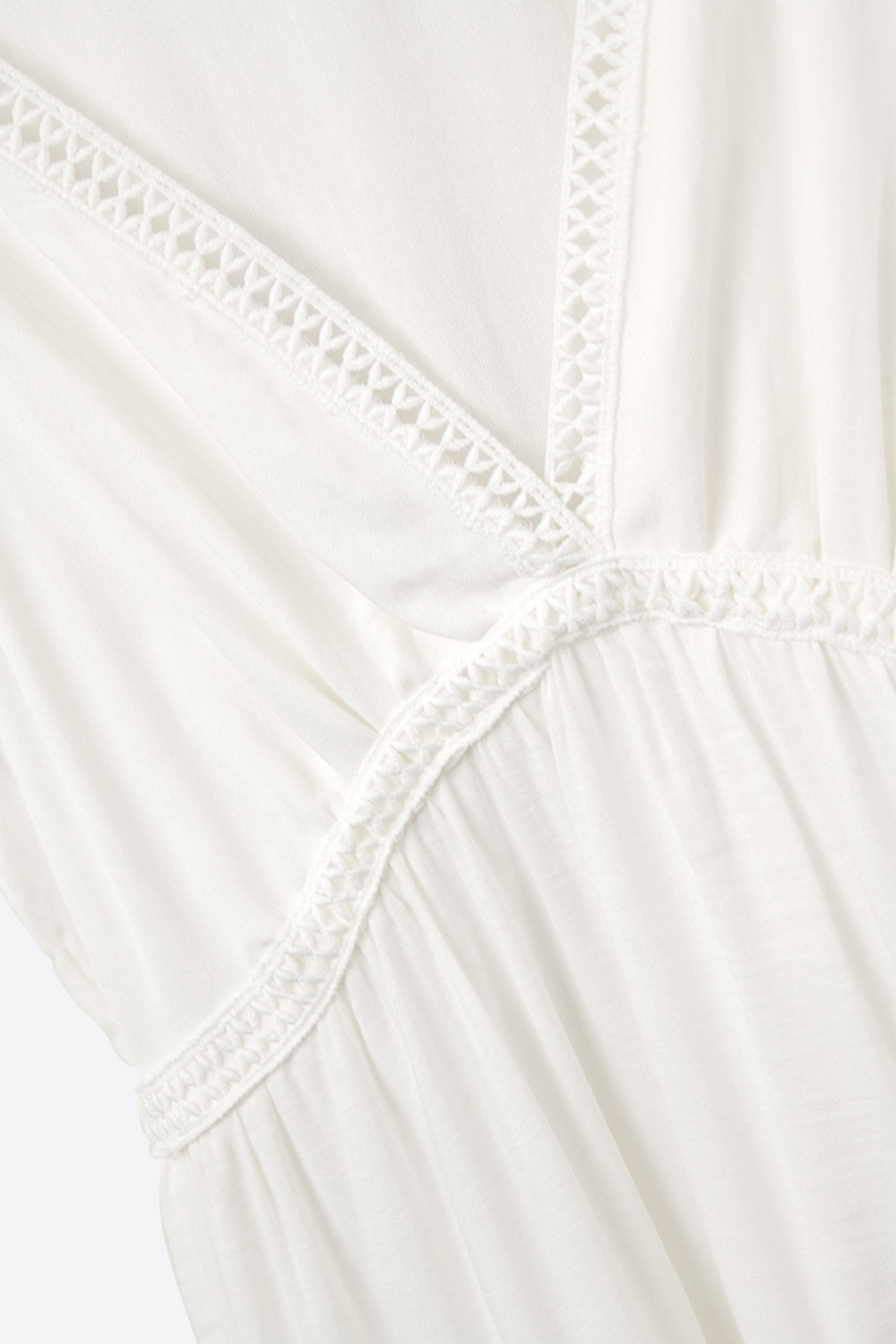 Dentelle Boho Lace Maxi Dress
