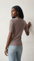 Laine Fine Knit Crew Neck
