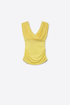 Froncé Ruched Wrap Top