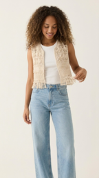 Flecos Open Knit Vest