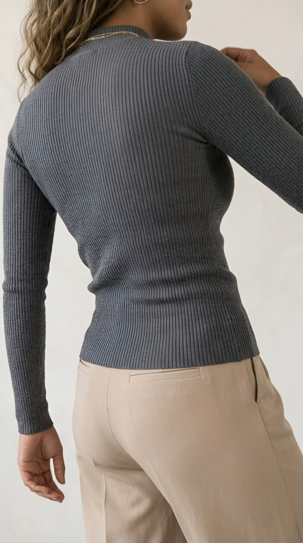 Mérinos Fine Rib Sweater
