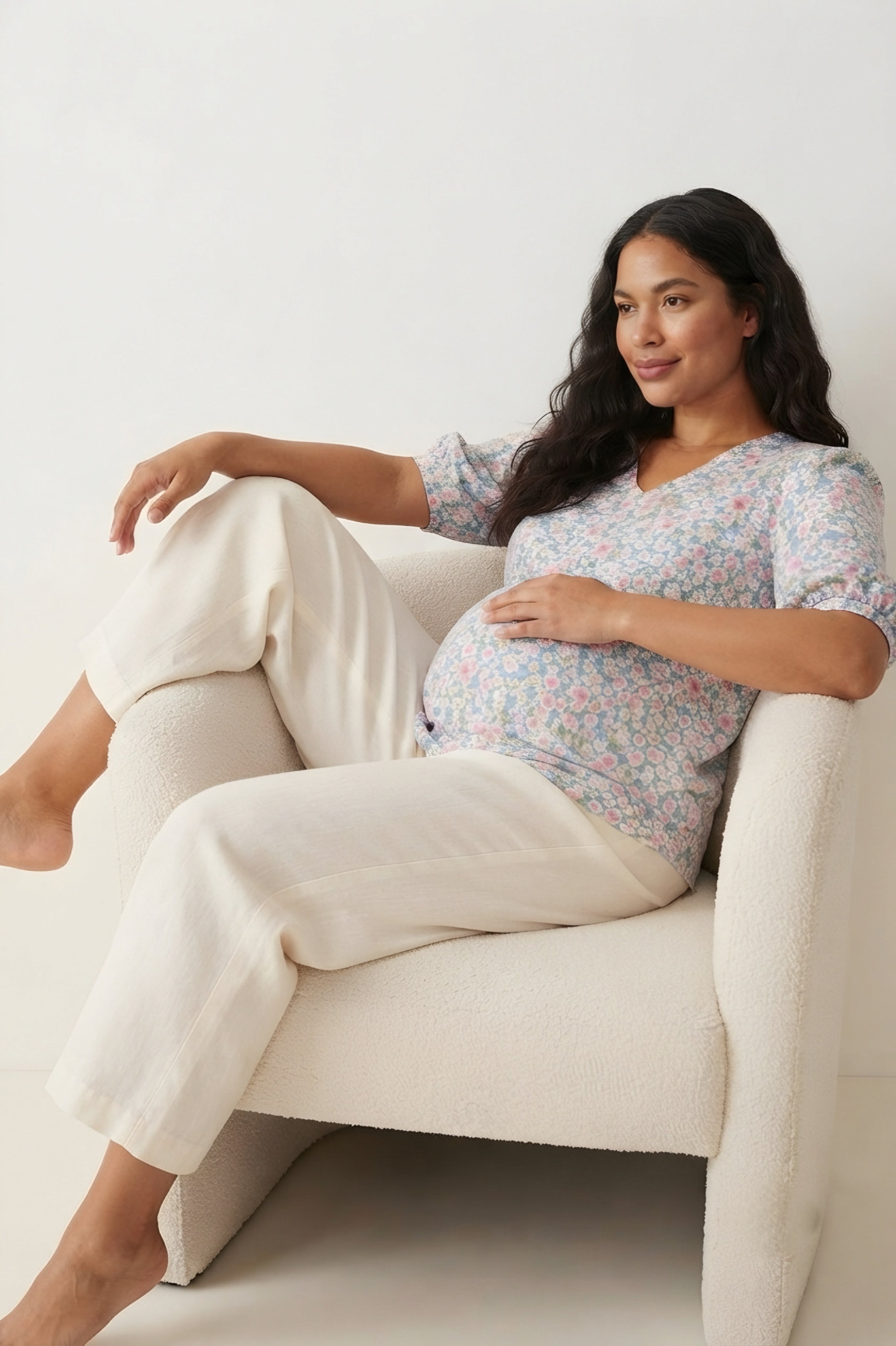 Fleurette Puff Sleeve Blouse