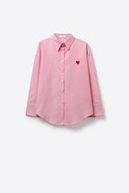 Cœur Embroidered Button Shirt