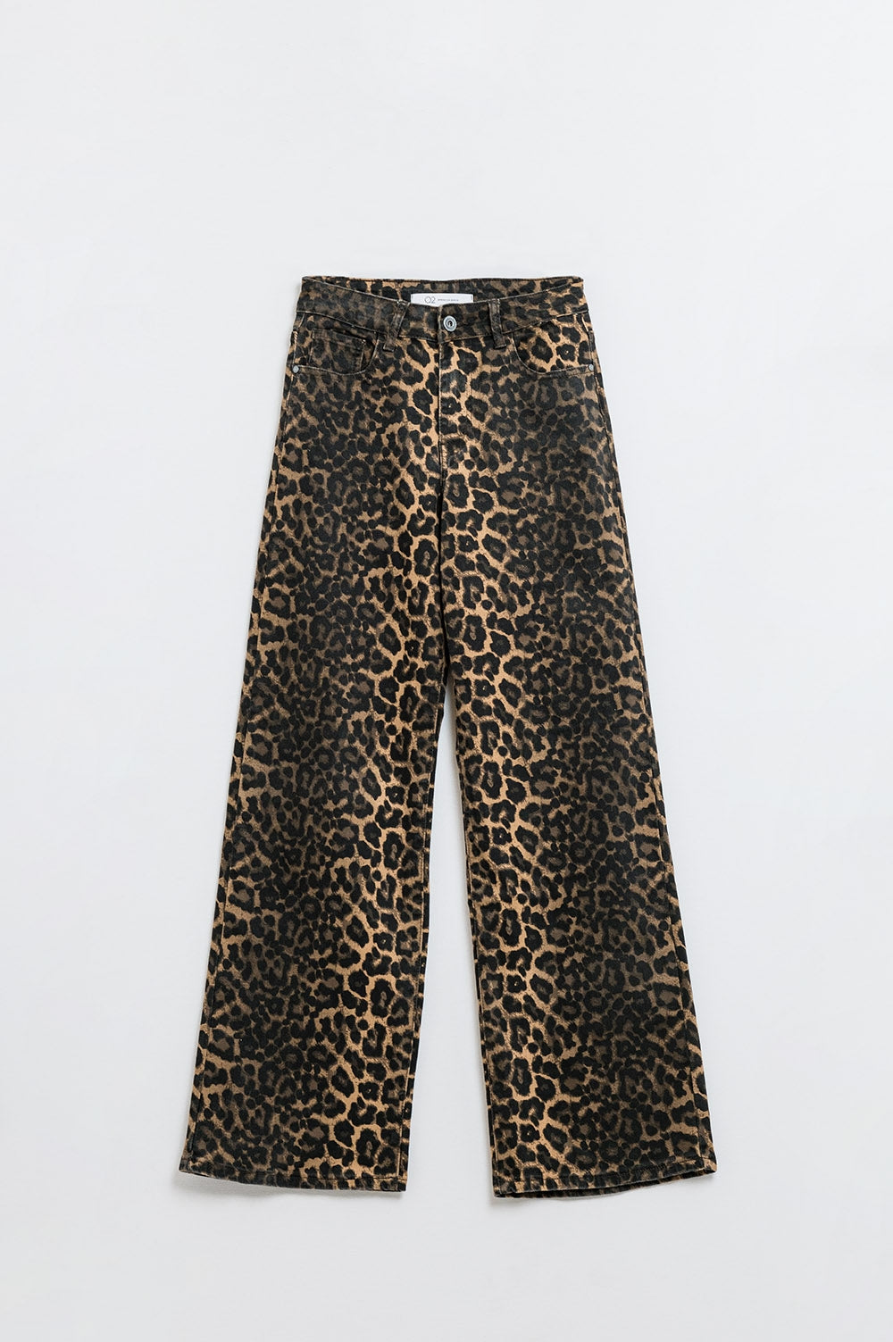 Félin Leopard Straight Leg Jeans