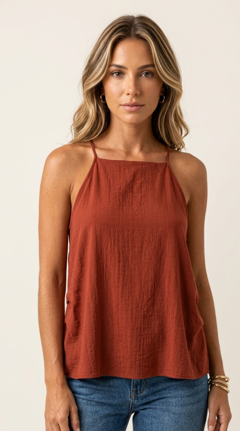 Argile Halter Neck Top