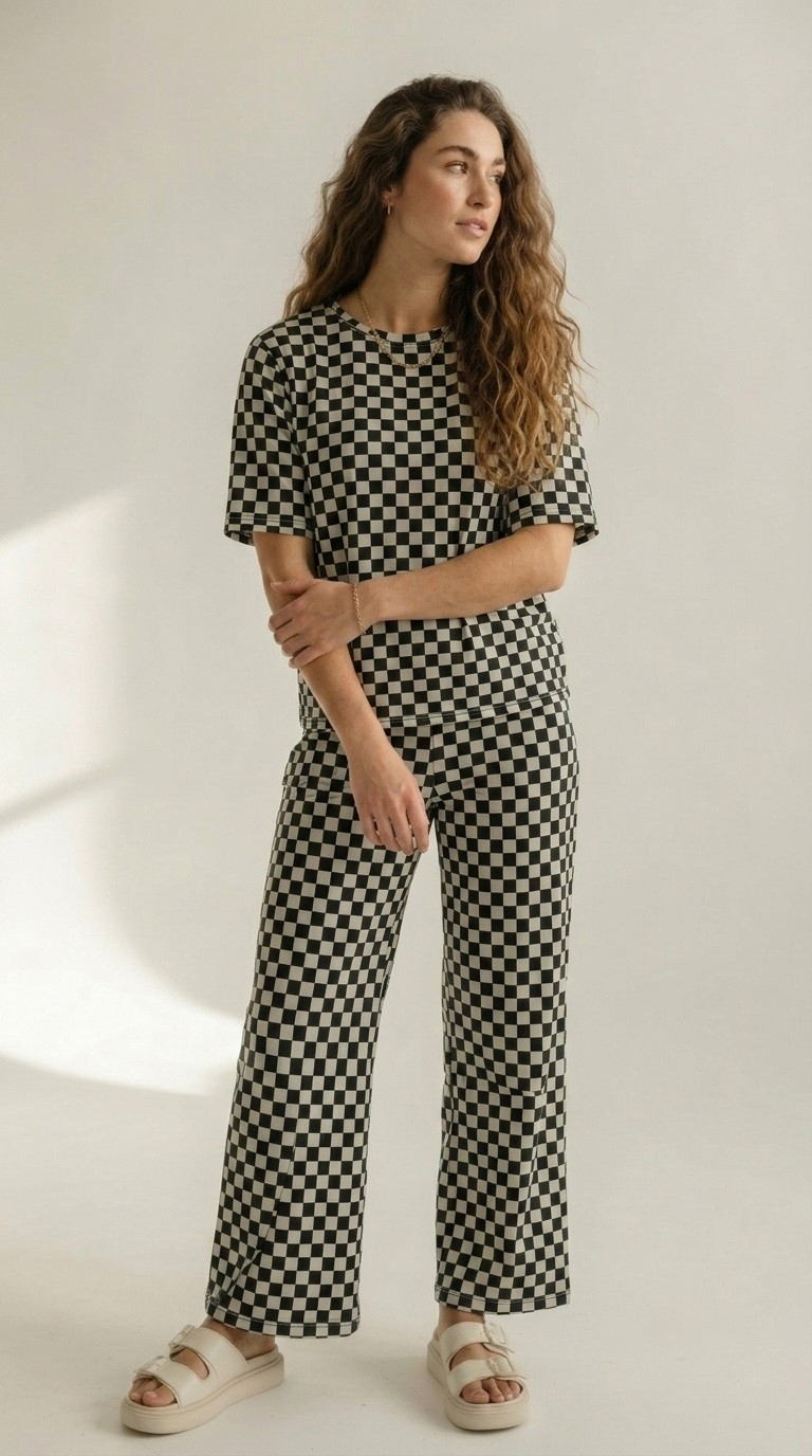 Damier Lounge Set