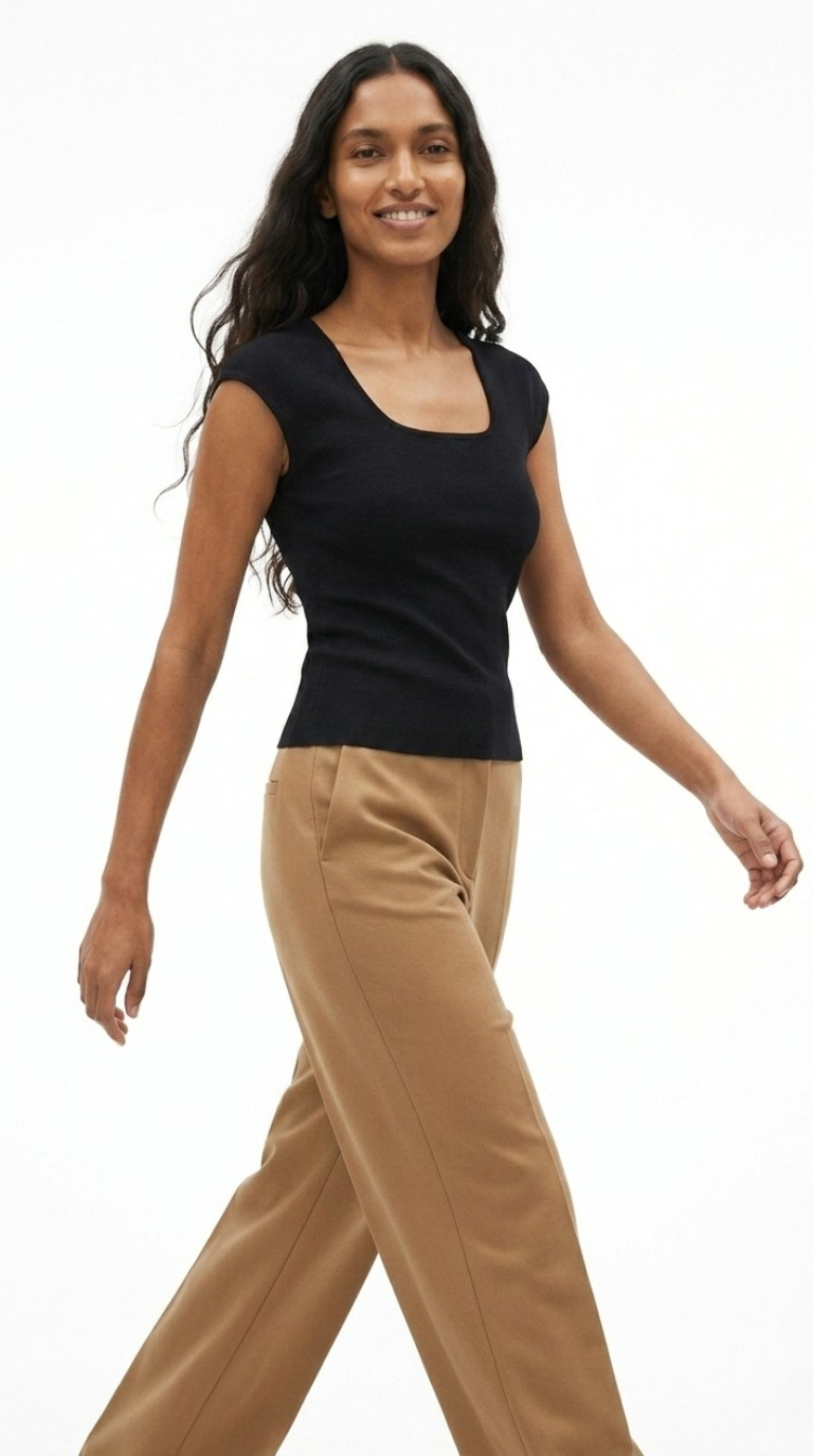 Sillon Ribbed Knit Sweater