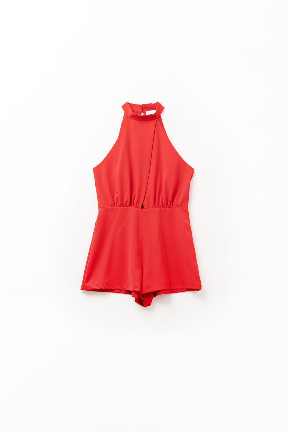 Éclat High Neck Flared Romper