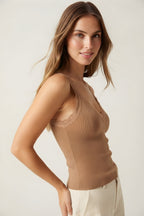 Écume Lace Trim Camisole