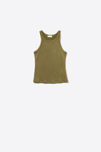 Côtelé Ribbed Racerback Tank
