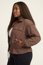 Élan Cropped Athletic Jacket