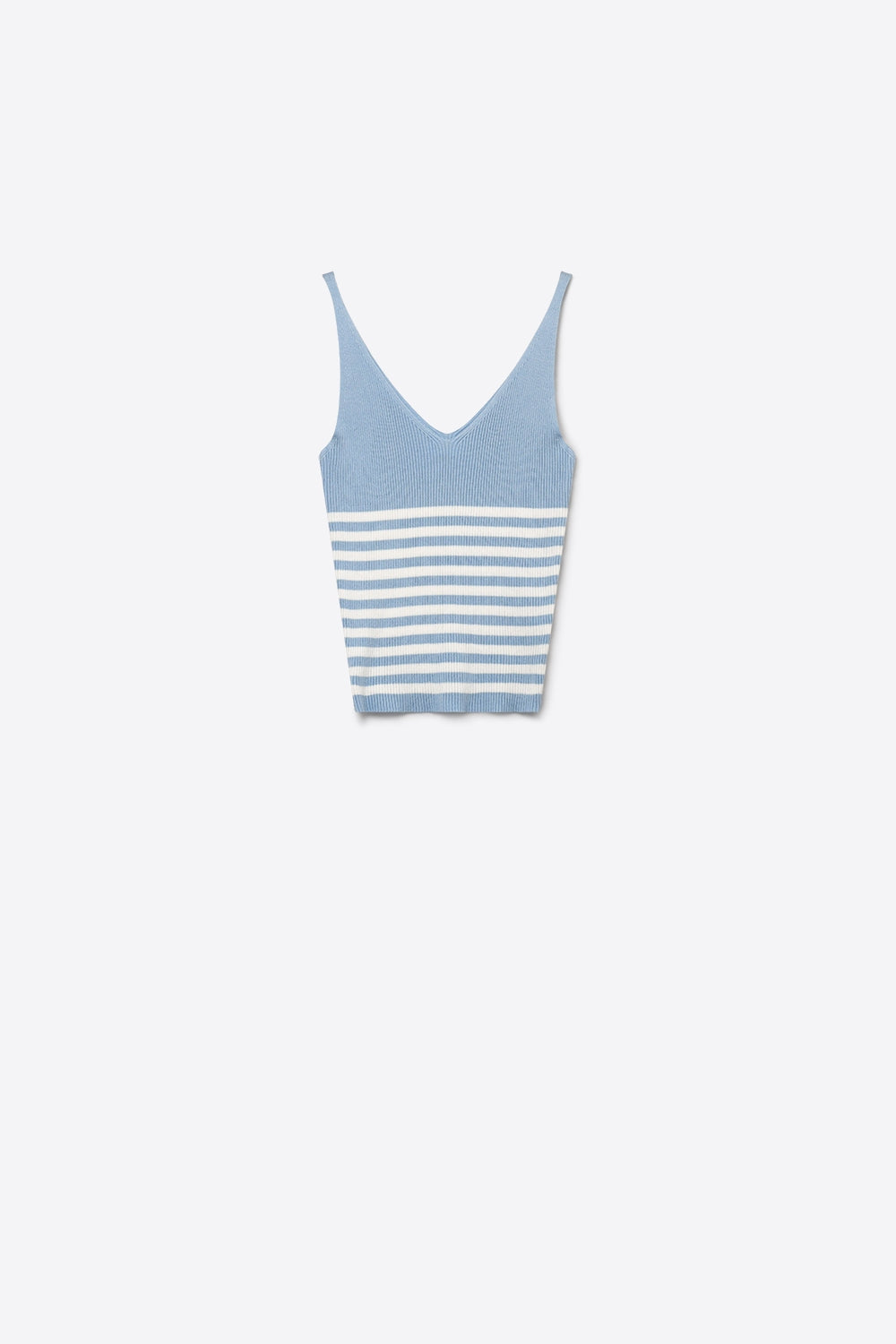 Cascade Stripe Ribbed Tank