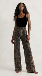 Panthère Leopard Ombré Jeans