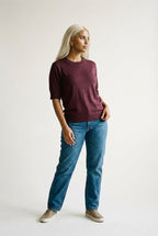 Laine Fine Knit Crew Neck