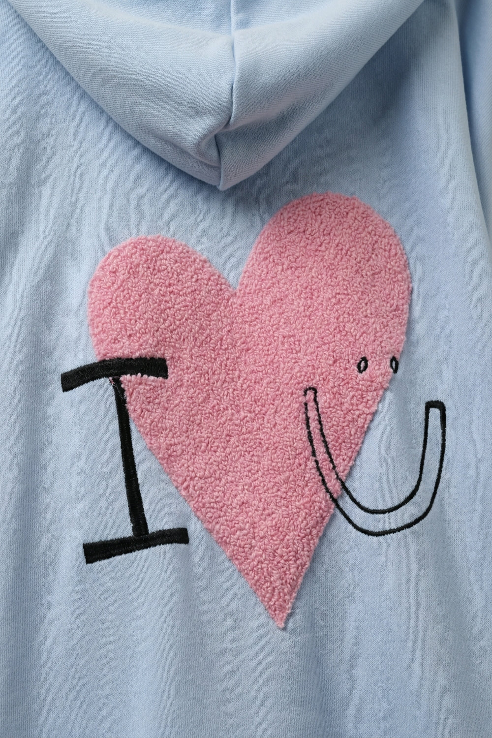 Câlin Bouclé Heart Hoodie