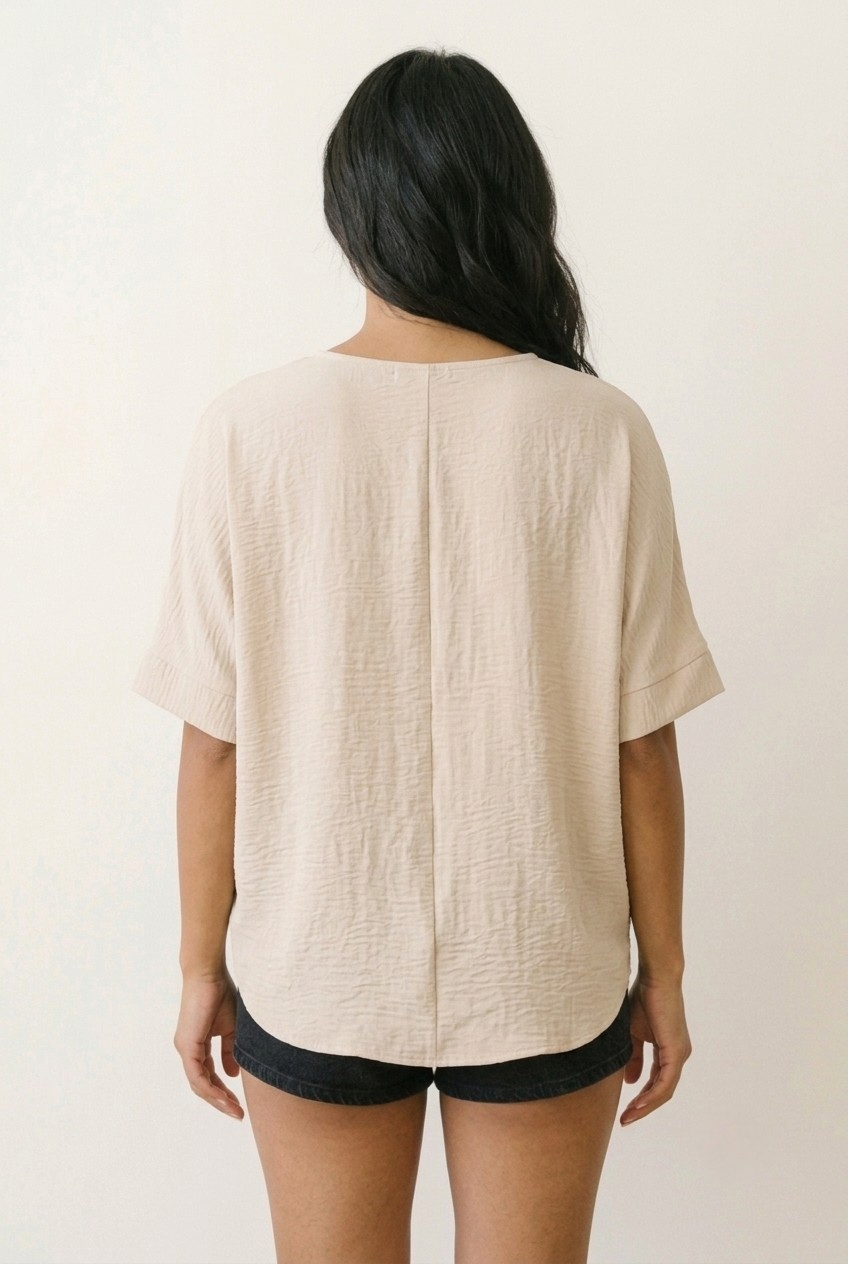 Froissé Dolman Top