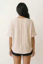 Froissé Dolman Top