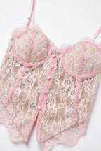 Florette Lace Bustier Top