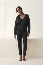 Nervuré Linear Texture Sweater