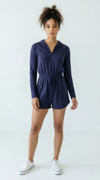 Capuche Hoodie Romper