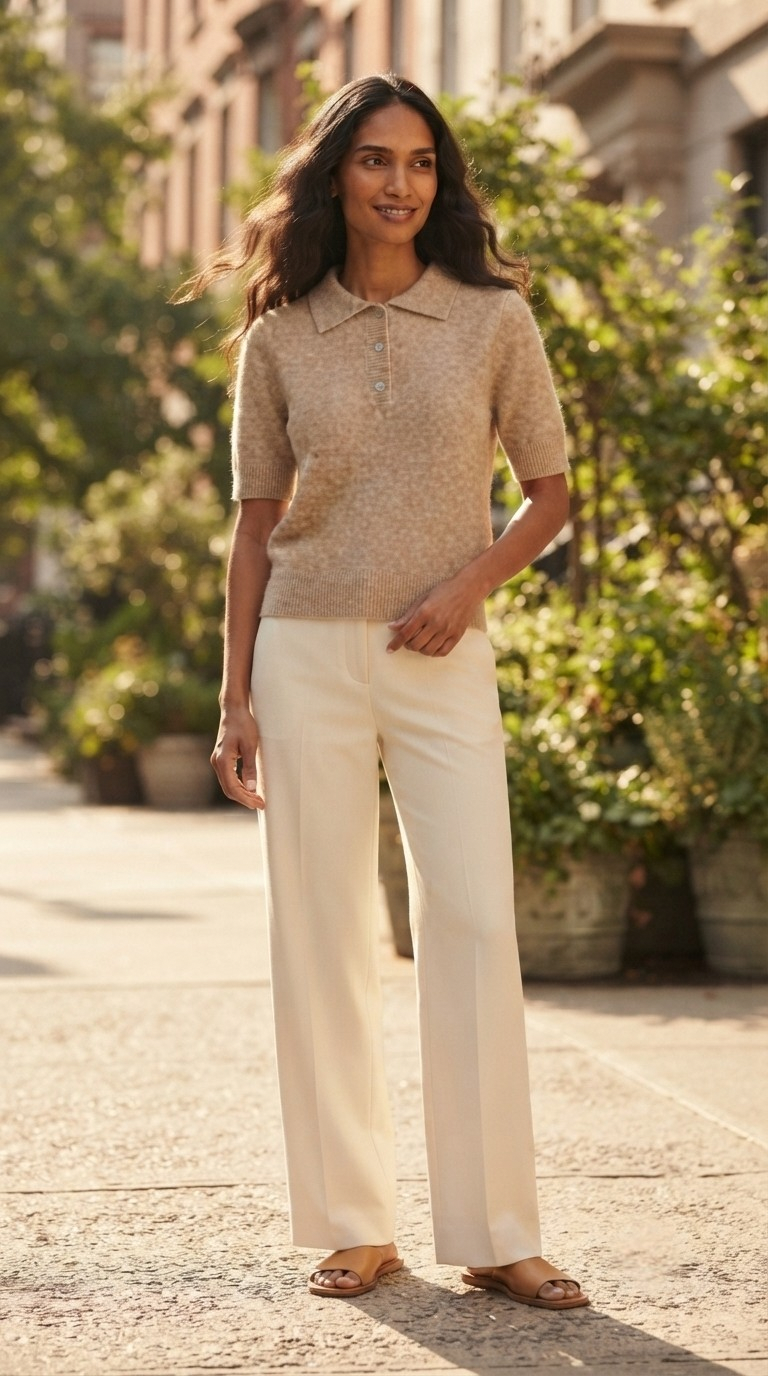 Canet Knit Polo Shirt