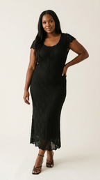 Guipure Lace Maxi Dress