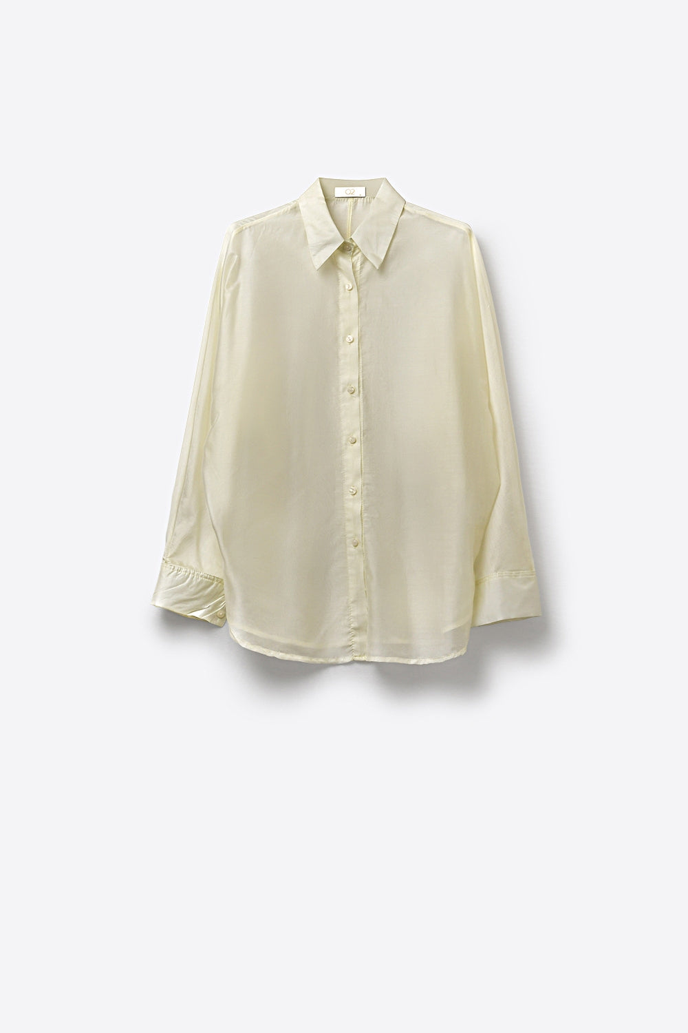 Diaphane Sheer Button-Down Shirt