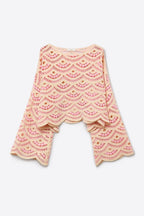 Festón Crochet Scalloped Top