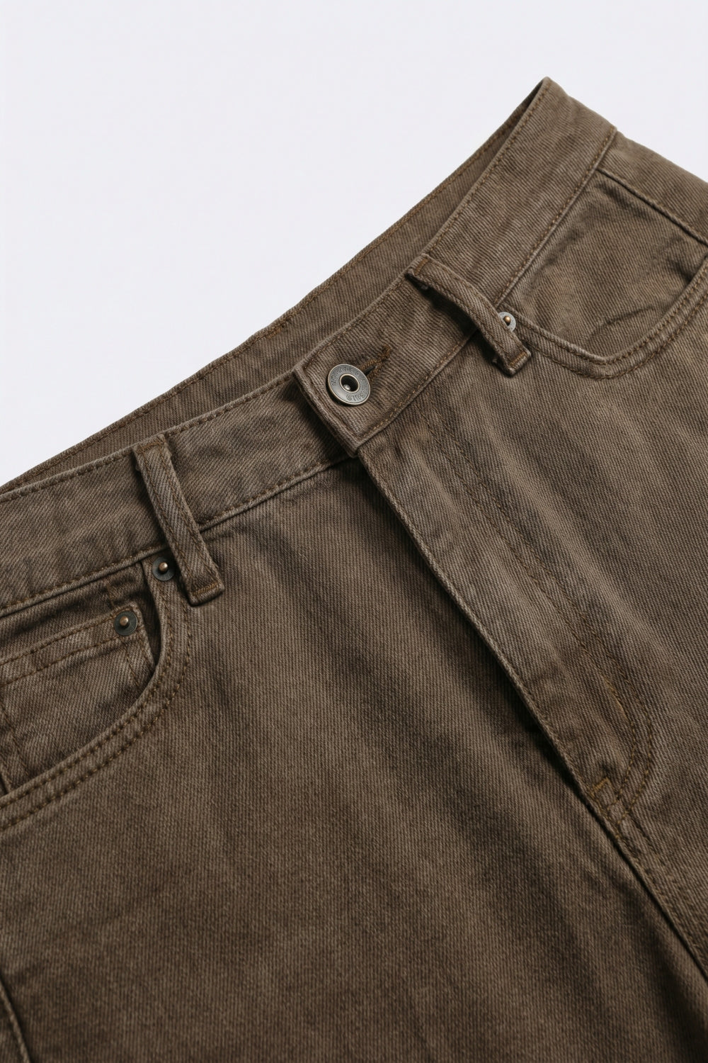Terreau Wide Leg Denim Pants