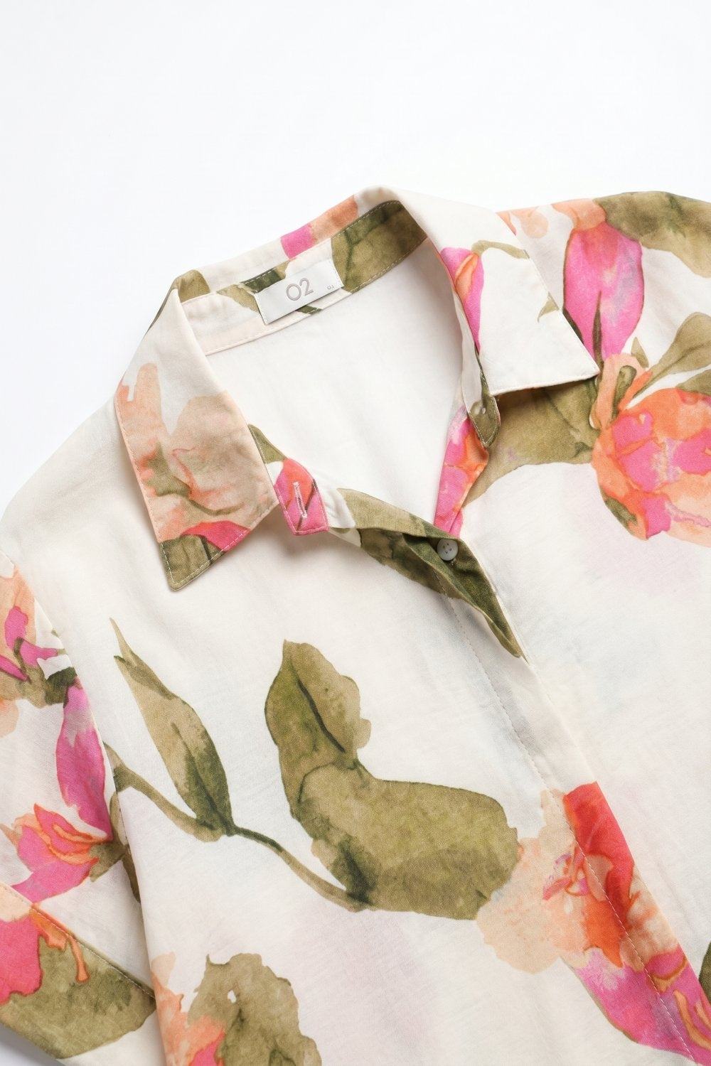 Aquarelle Floral Oversized Shirt