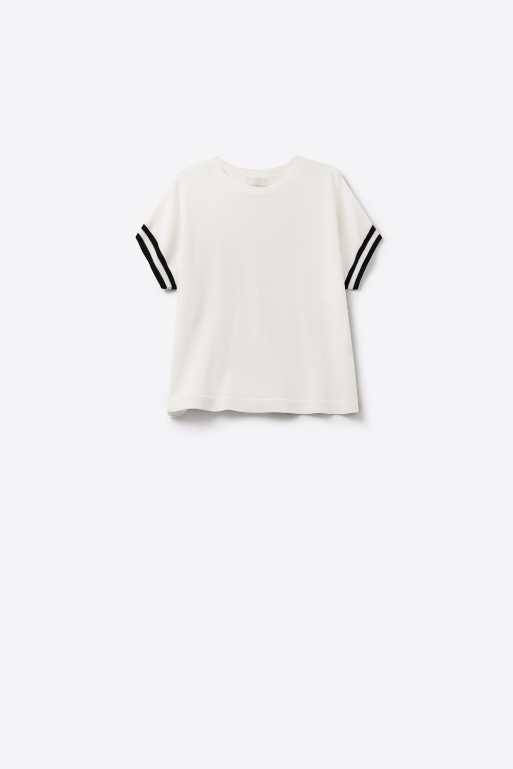 Bande Stripe Sleeve Sweater