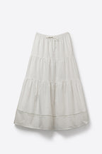 Ficelle Lace Detail Maxi Skirt