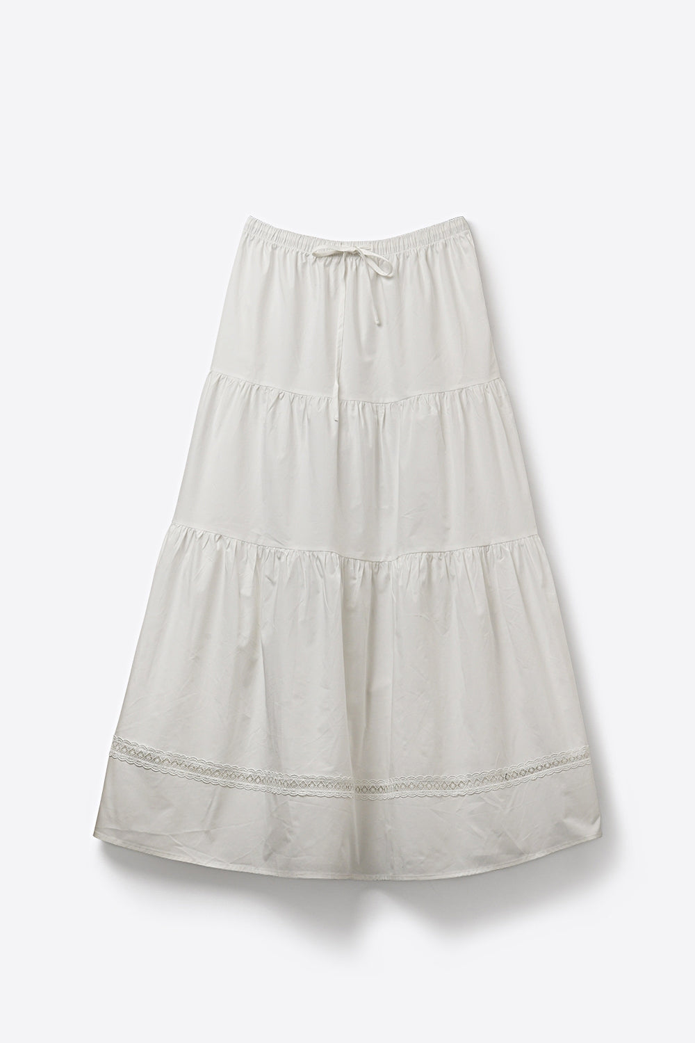 Ficelle Lace Detail Maxi Skirt
