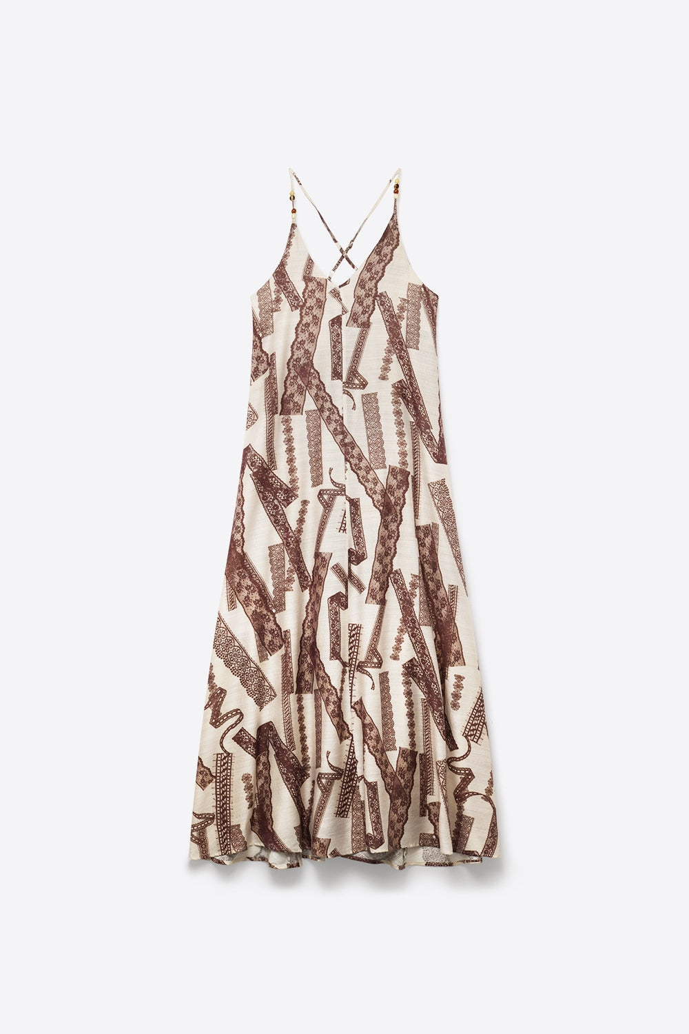Tierra Abstract Printed Maxi Dress