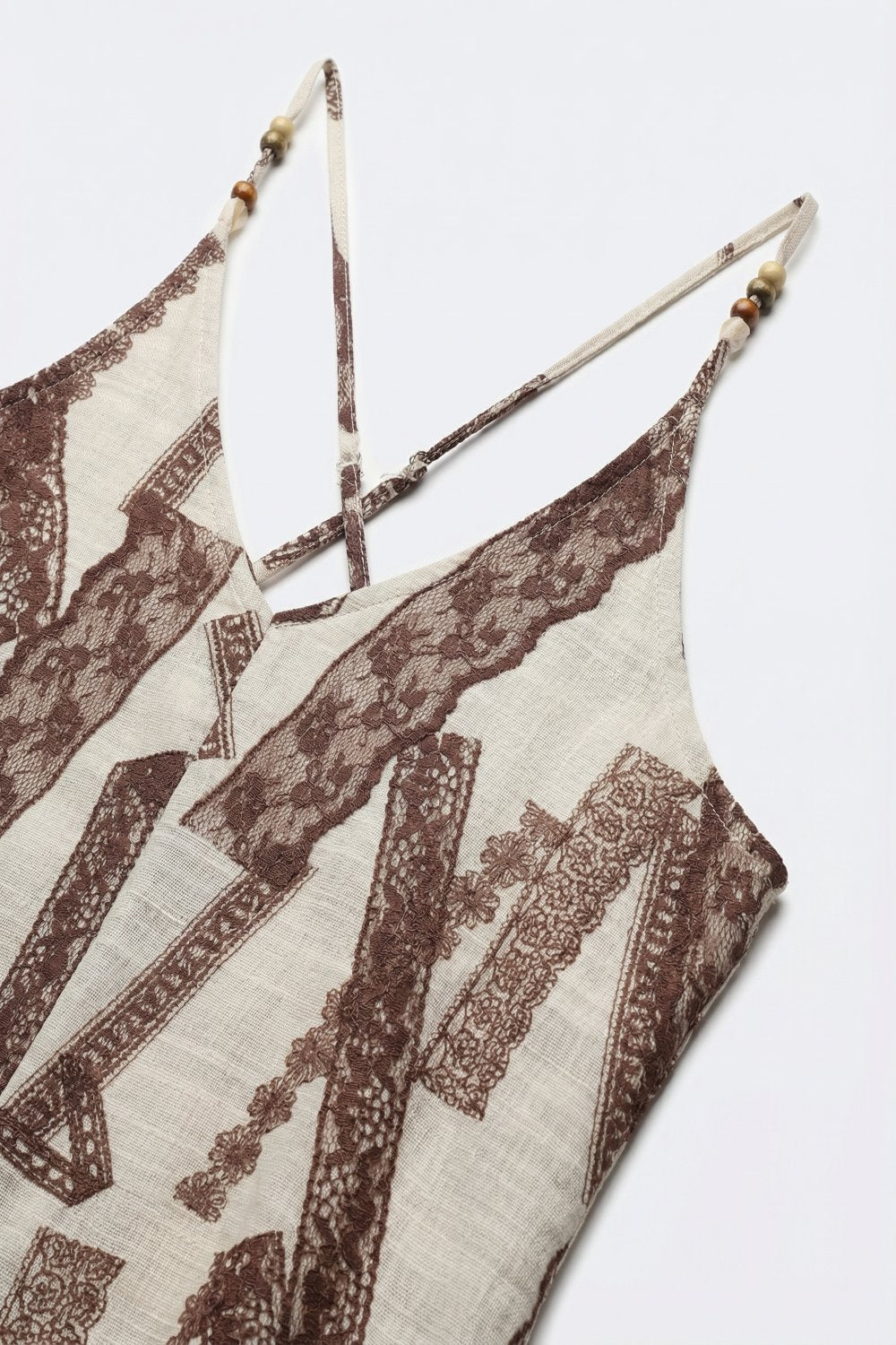 Tierra Abstract Printed Maxi Dress