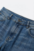 Céleste Barrel Leg Light Wash Jeans