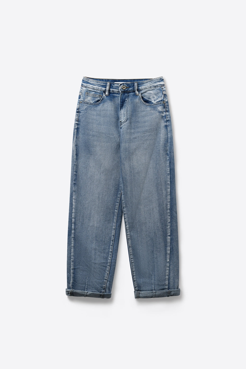 Rétro Vintage Wash Mom Jeans