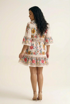 Floraison Boho Mini Dress