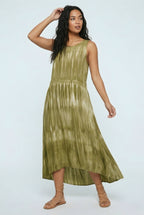 Verdure Tie-Dye Boho Maxi Dress