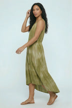 Verdure Tie-Dye Boho Maxi Dress
