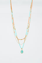Trilogie Beaded Layer Necklace