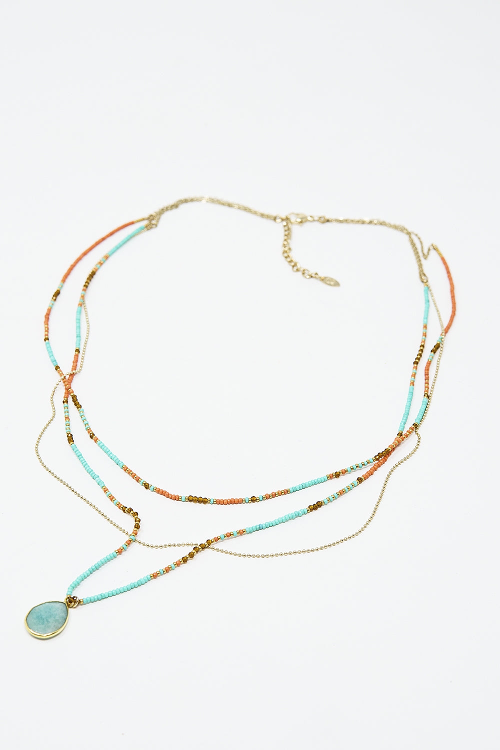 Trilogie Beaded Layer Necklace
