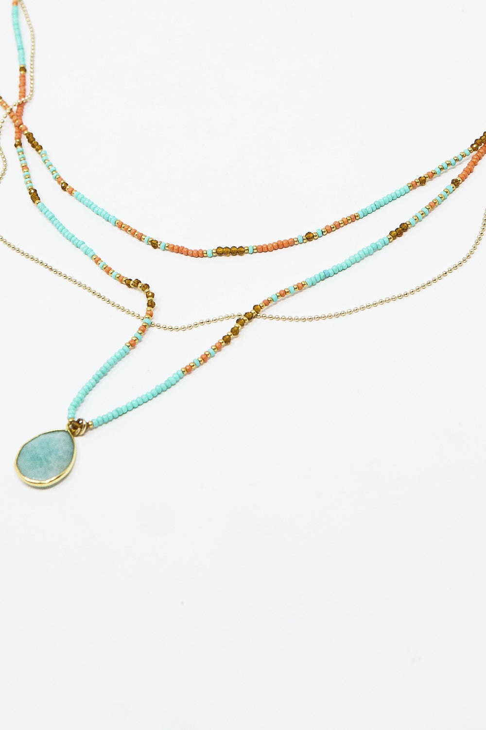 Trilogie Beaded Layer Necklace