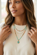 Trilogie Beaded Layer Necklace